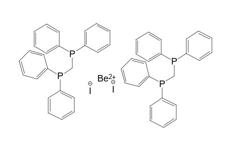 Beryllium(II) bis[diphenylphosphanylmethyl(diphenyl)phosphane]diiodide