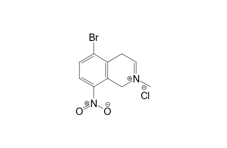 5-Brom-2-methyl-8-nitro-1,4-dihydroisochinolinium-chlorid