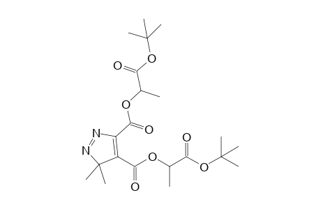 bis[1'-(t-Butoxycarbonyl)ethyl] 3,3-dimethyl-3H-pyrazole-4,5-dicarboxylate