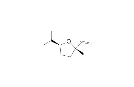 Trans-2-methyl-2-vinyl-5-isopropyl-tetrahydrofuran