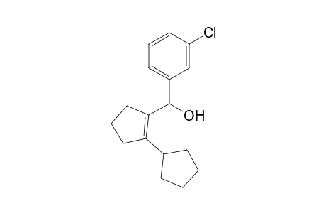 1-[2'-(Cyclopentyl)cyclopent-1'-en-1'-yl]-[3"-chlorophenyl]-methanol