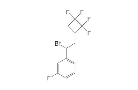 1-[1-Bromo-2-(2,2,3,3-tetrafluorocyclobutyl)ethyl]-3-fluorobenzene