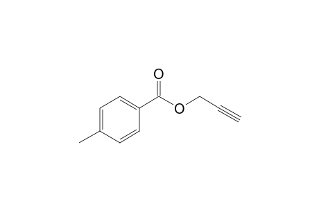 4-Methylbenzoic acid, propargyl ester