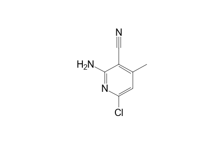 2-AMINO-6-CHLORO-4-METHYL-3-PYRIDIN-CARBONITRILE
