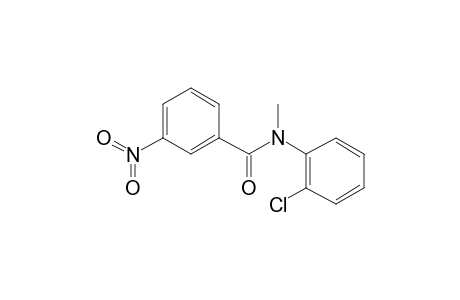 N-(2-Chlorophenyl)-3-nitrobenzamide, N-methyl-