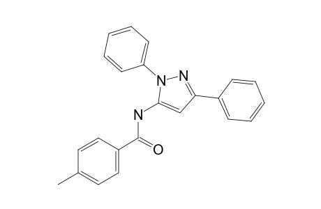 4-Methyl-N-(1,3-diphenyl-1H-pyrazol-5-yl)benzamide