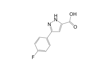 1H-pyrazole-5-carboxylic acid, 3-(4-fluorophenyl)-