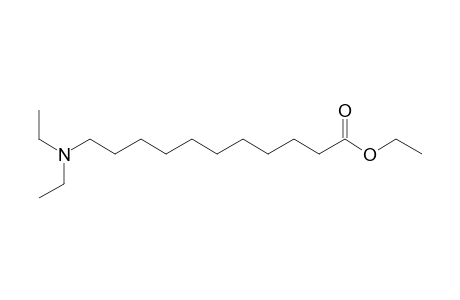 11-(diethylamino)undecanoic acid, ethyl ester