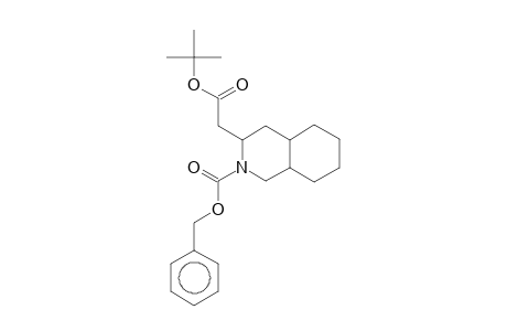 (phenylmethyl) 3-[2-[(2-methylpropan-2-yl)oxy]-2-oxidanylidene-ethyl]-3,4,4a,5,6,7,8,8a-octahydro-1H-isoquinoline-2-carboxylate