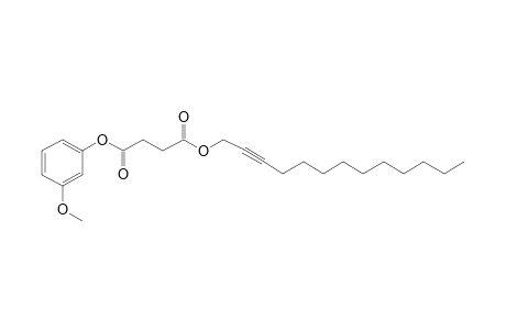 Succinic acid, tridec-2-yn-1-yl 3-methoxyphenyl ester