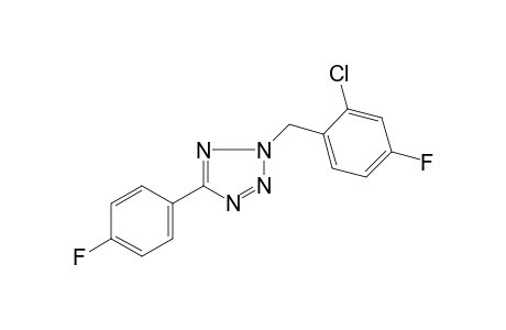 2H-Tetrazole, 2-(2-chloro-4-fluorobenzyl)-5-(4-fluorophenyl)-