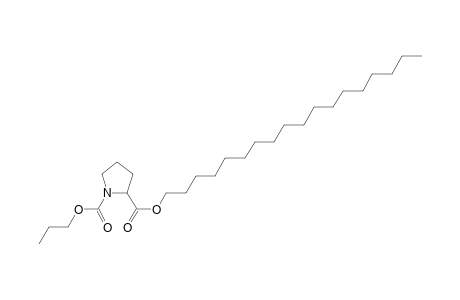 D-Proline, N-propoxycarbonyl-, octadecyl ester