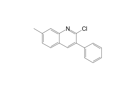 2-Chloro-7-methyl-3-phenylquinoline