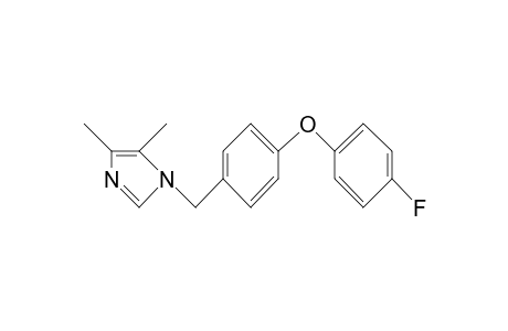 1H-Imidazole, 1-[[4-(4-fluorophenoxy)phenyl]methyl]-4,5-dimethyl-