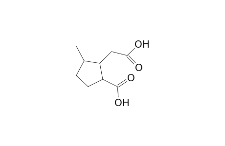 2-Carboxymethyl-3-methyl-cyclopentanecarboxylic acid