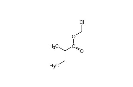 2-methylbutyric acid, chloromethyl ester