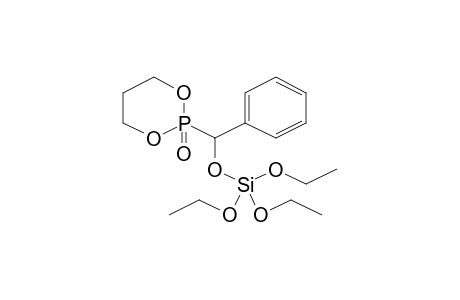 1,3,2-Dioxaphosphorinane, 2-oxo-2-[.alpha.[tris(ethoxy)silyloxy]benzyl]-