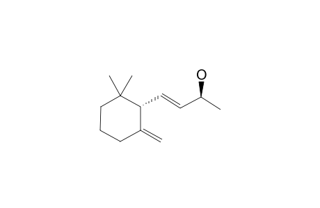 (E,2S)-4-[(1S)-2,2-dimethyl-6-methylene-cyclohexyl]but-3-en-2-ol