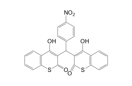 3,3'-(p-Nitrobenzylidene)bis[4-hydroxy-1-thiocoumarin]