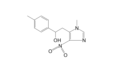 1-methyl-4-nitro-α-p-tolylimidazole-5-ethanol