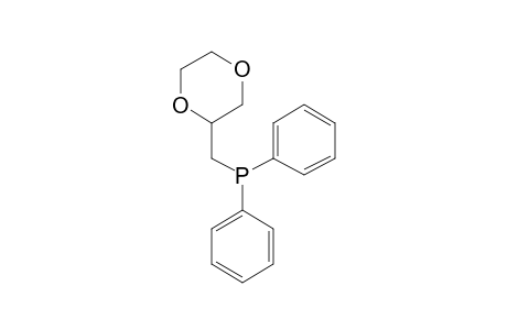 (1,4-DIOXANYLMETHYL)-DIPHENYLPHOSPHANE