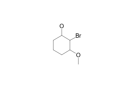 2(e)-Bromo-3(e)-methoxy-1(a)-hydroxycyclohexane