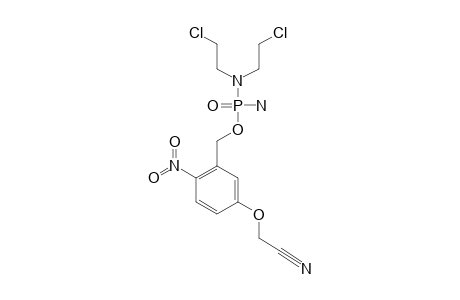 5-(CYANOMETHOXY)-2-NITROBENZYL-N,N-BIS-(2-CHLOROETHYL)-PHOSPHORODIAMIDATE