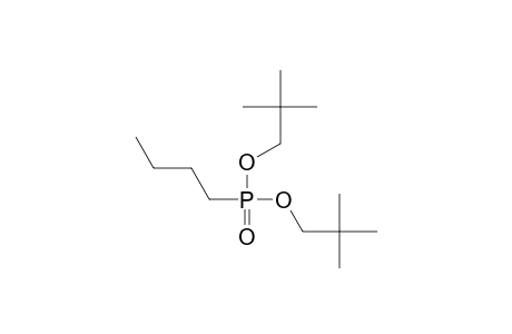 Butylphosphonic acid, dineopentyl ester