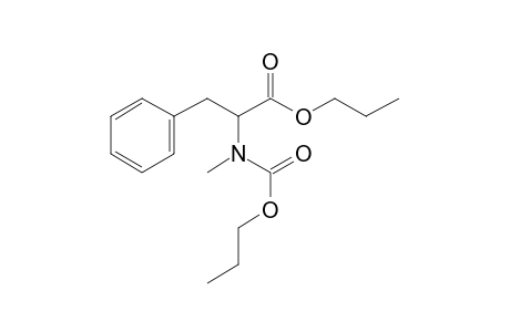 L-Phenylalanine, N-methyl-N-(N-propyloxycarbonyl)-, N-propyl ester