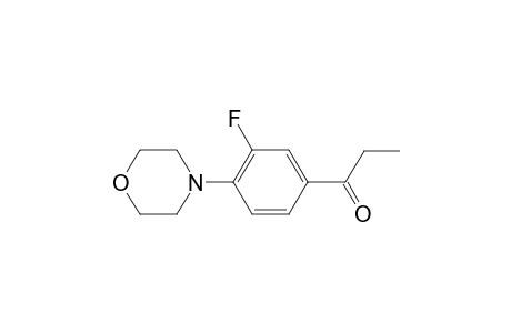 1-[3-Fluoro-4-(4-morpholinyl)phenyl]-1-propanone