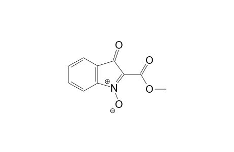 3-oxo-3H-indole-2-carboxylic acid, methyl ester, 1-oxide