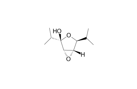 (+-)(1aS,2S,4S,4aS)-2,4-Diisopropyltetrahydrooxireno[2,3-c]furan-2-ol