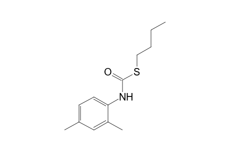 2,4-dimethylthiocarbanilic acid, S-butyl ester