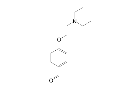 p-[2-(diethylamino)ethoxy]benzaldehyde