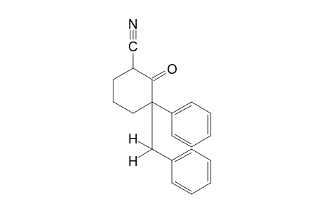 benzyl-2-oxo-3-phenylcyclohexanecarbonitrile