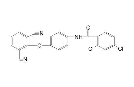 2,4-dichloro-4'-(2,6-dicyanophenoxy)benzanilide