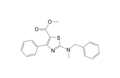 Methyl 2-[Methyl(phenylmethyl)amino]-4-phenylthiazole-5-carboxylate