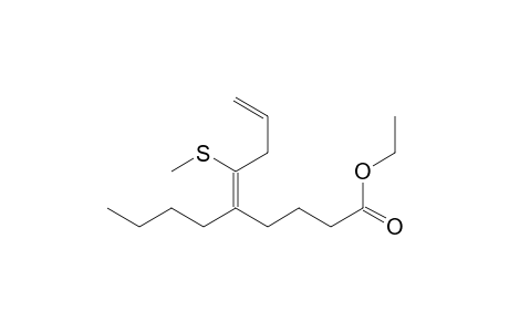 5,8-Nonadienoic acid, 5-butyl-6-(methylthio)-, ethyl ester, (E)-