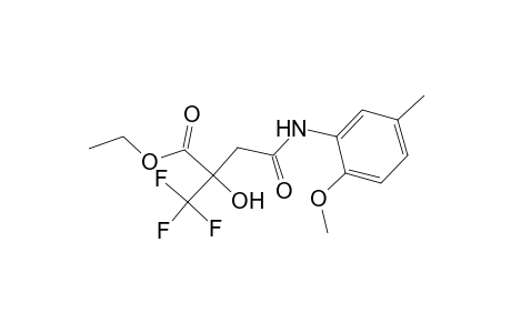 Ethyl 2-hydroxy-4-(2-methoxy-5-methylanilino)-4-oxo-2-(trifluoromethyl)butanoate