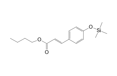 Butyl-(E)-p-coumarate, mono-TMS