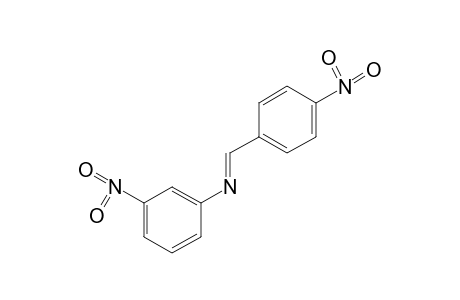 m-NITRO-N-(p-NITROBENZYLIDENE)ANILINE