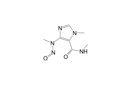 3-Methyl-5-N-nitroso-methylamino-3H-imidazole-4-carboxylic acid methylamide