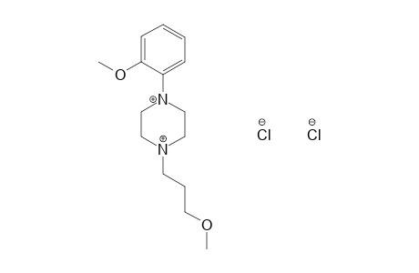 1-(o-methoxyphenyl)-4-(3-methoxypropyl)piperazine, dihydrochloride