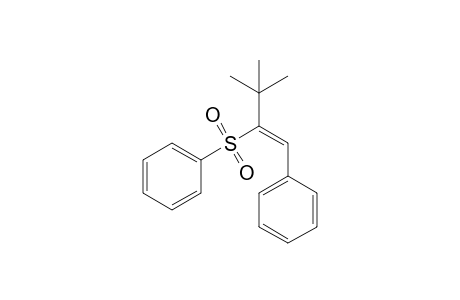 [(Z)-2-(benzenesulfonyl)-3,3-dimethyl-but-1-enyl]benzene