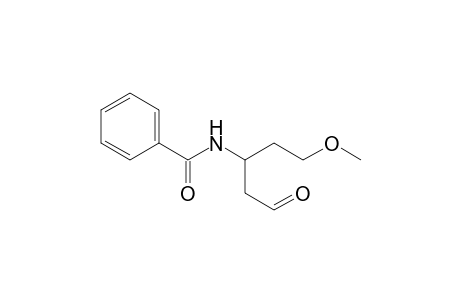 3-(Benzoylamino)-5-methoxypentanal