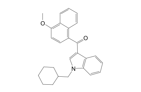 [1-(CYCLOHEXYLMETHYL)-1H-INDOL-3-YL]-(4-METHOXYNAPHTHALEN-1-YL)-METHANONE