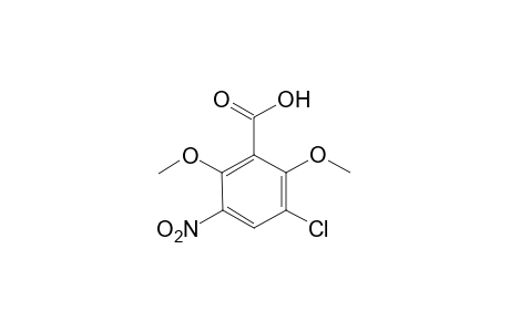 3-Chloro-2,6-dimethoxy-5-nitrobenzoic acid