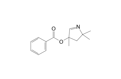 3-Benzoyloxy-3,5,5-trimethyl-4,5-dihydro-3H-pyrrole