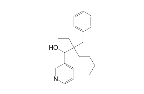 3-Pyridinemethanol, alpha-[1-ethyl-1-(phenylmethyl)pentyl]-