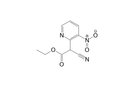 Ethyl 2-cyano-2-(3-nitropyridin-2-yl)acetate